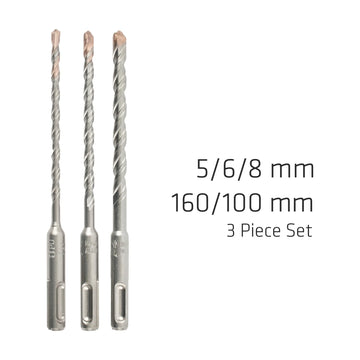 Alpen SDS Plus F4 5 6 8 X160mm 3 Pce Set - image 01