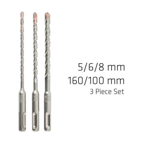 Alpen SDS Plus F4 5 6 8 X160mm 3 Pce Set - image 01