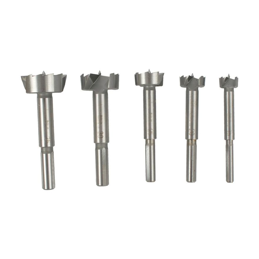 Alpen Set Forstner Drill Bit Sharp Shark 5-Tlg.15- 20- 25- 30- 35 - image 01