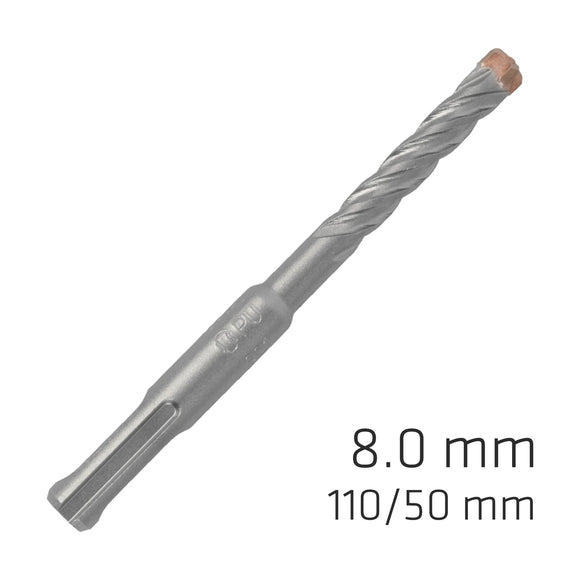 Alpen Force X 8.0 X 110/050 SDS-Plus Rebar Drill Bit X4 Cutting Edges - image 01
