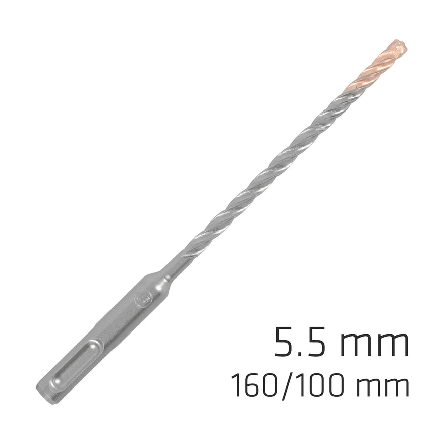 Alpen Force X 5.5 X 160/100 SDS-Plus Rebar Drill Bit X4 Cutting Edges - image 01