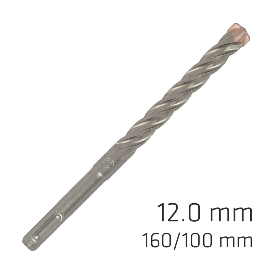 Alpen Force X 12.0 X 160/100 SDS-Plus Rebar Drill Bit X4 Cutting Edges - image 01