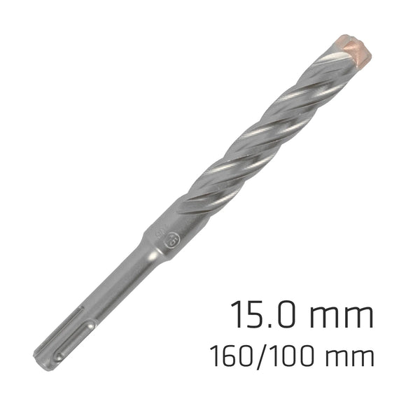Alpen Force X 15.0 X160/100 SDS-Plus Rebar Drill Bit X4 Cutting Edges - image 01