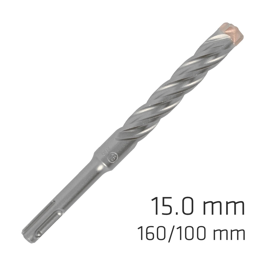 Alpen Force X 15.0 X160/100 SDS-Plus Rebar Drill Bit X4 Cutting Edges - image 01