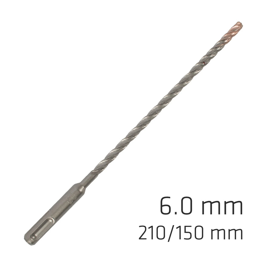 Alpen Force X 6.0 X 210/150 SDS-Plus Rebar Drill Bit X4 Cutting Edges - image 01