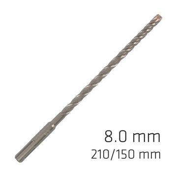 Alpen Force X 8.0 X 210/150 SDS-Plus Rebar Drill Bit X4 Cutting Edges - image 01