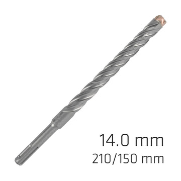 Alpen Force X 14.0 X 210/150 SDS-Plus Rebar Drill Bit X4 Cutting Edges - image 01