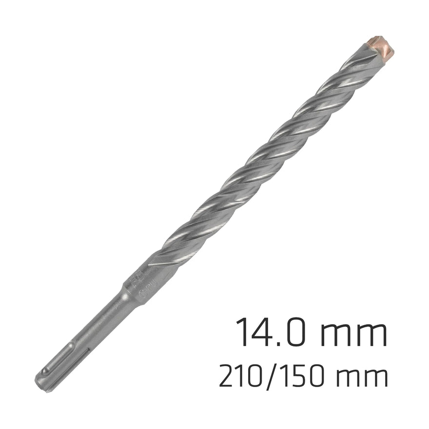 Alpen Force X 14.0 X 210/150 SDS-Plus Rebar Drill Bit X4 Cutting Edges - image 01