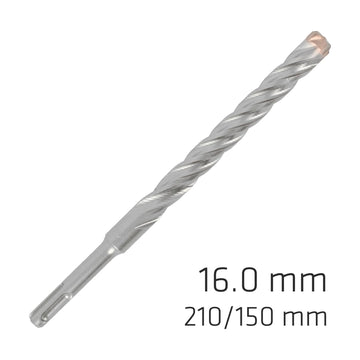 Alpen Force X 16.0 X 210/150 SDS-Plus Rebar Drill Bit X4 Cutting Edges - image 01