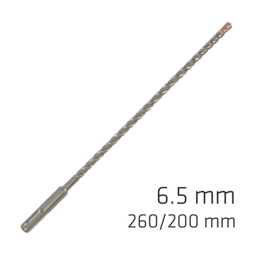 Alpen Force X 6.5 X 260/200 SDS-Plus Rebar Drill Bit X4 Cutting Edges - image 01