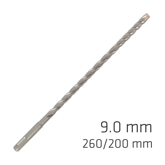 Alpen Force X 9.0 X 260/200 SDS-Plus Rebar Drill Bit X4 Cutting Edges - image 01