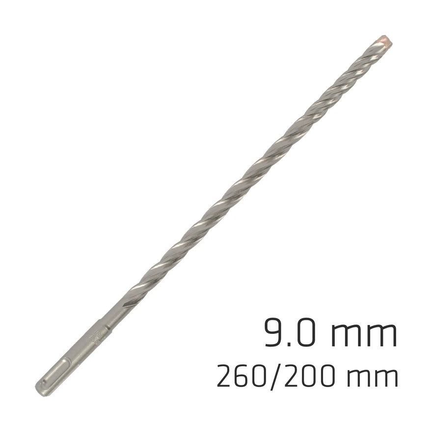 Alpen Force X 9.0 X 260/200 SDS-Plus Rebar Drill Bit X4 Cutting Edges - image 01