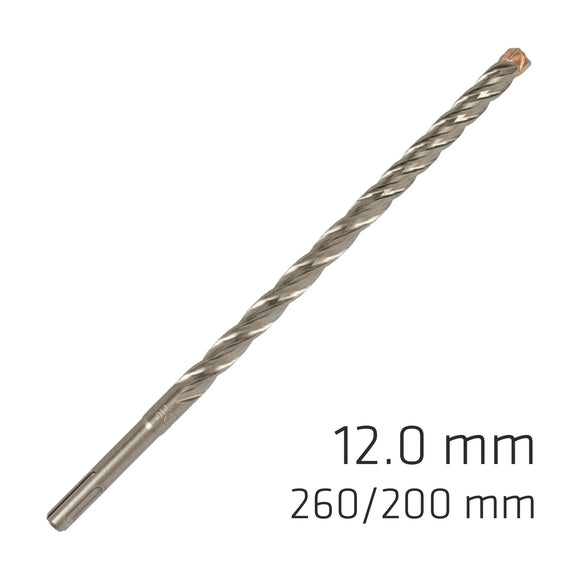 Alpen Force X 12.0 X 260/200 SDS-Plus Rebar Drill Bit X4 Cutting Edges - image 01