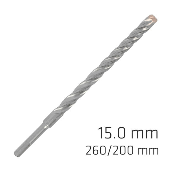 Alpen Force X 15.0 X 260/200 SDS-Plus Rebar Drill Bit X4 Cutting Edges - image 01