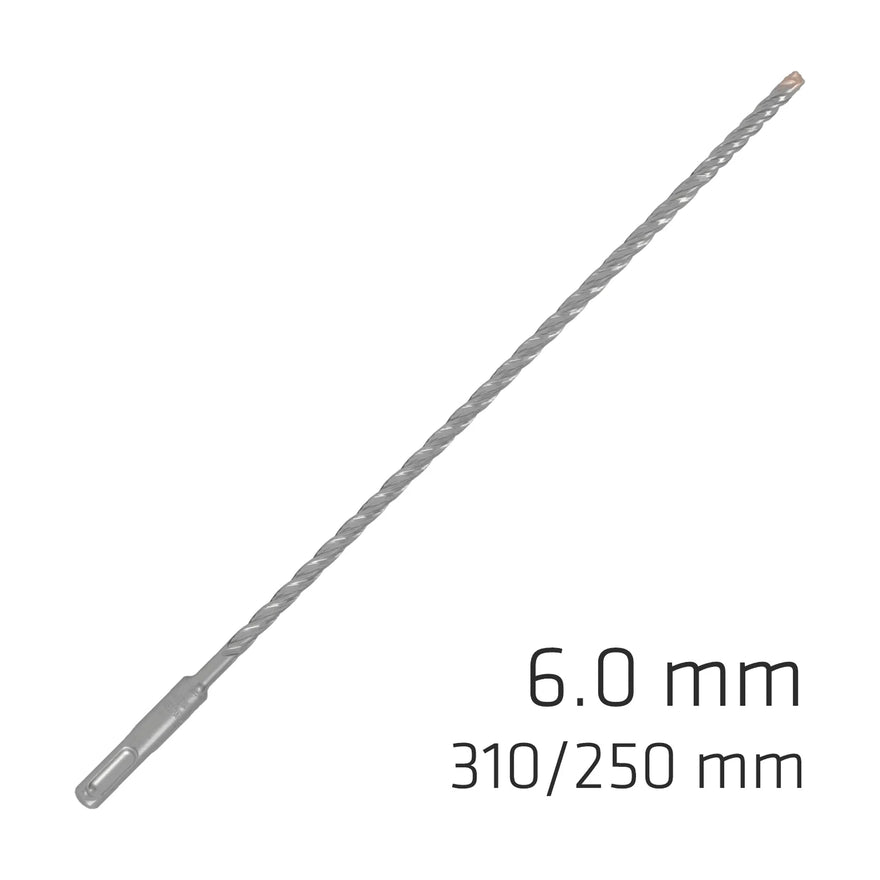 Alpen Force X 6.0 X 310/250 SDS-Plus Rebar Drill Bit X4 Cutting Edges - image 01