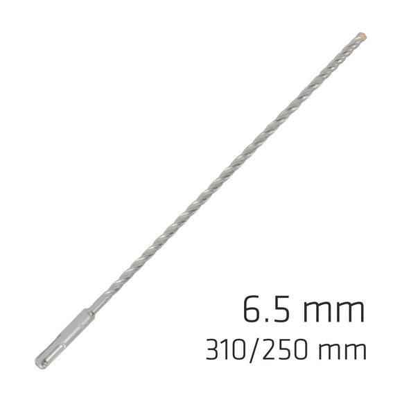 Alpen Force X 6.5 X 310/250 SDS-Plus Rebar Drill Bit X4 Cutting Edges - image 01
