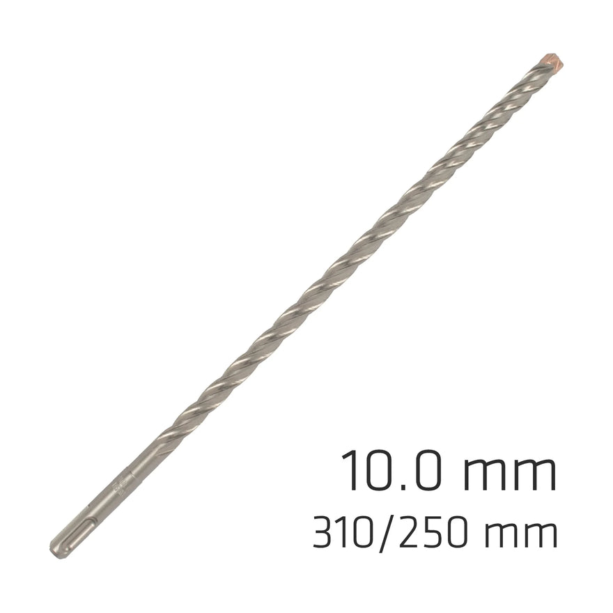 Alpen Force X 10.0 X 310/250 SDS-Plus Rebar Drill Bit X4 Cutting Edges - image 01