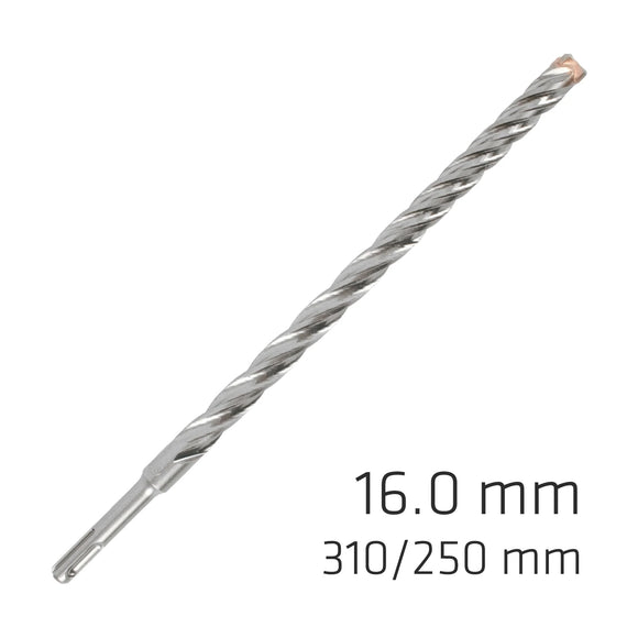 Alpen Force X 16.0 X 310/250 SDS-Plus Rebar Drill Bit X4 Cutting Edges - image 01