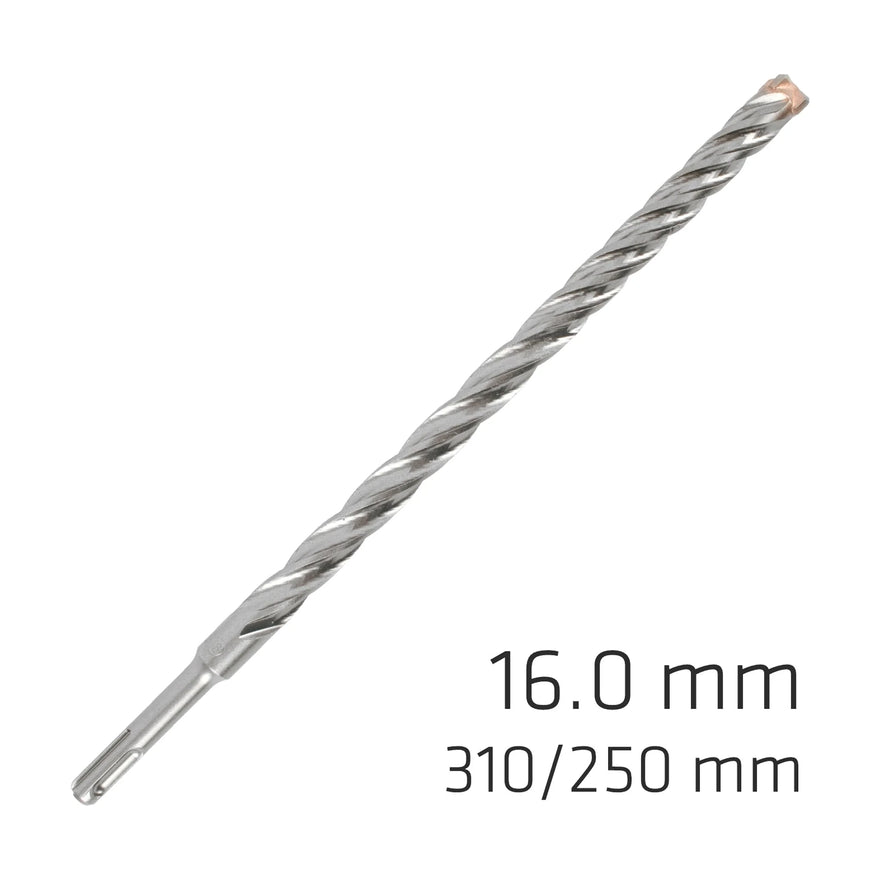 Alpen Force X 16.0 X 310/250 SDS-Plus Rebar Drill Bit X4 Cutting Edges - image 01