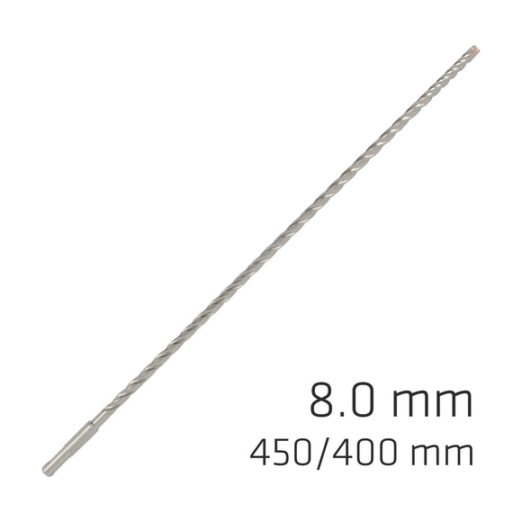 Alpen Force X 8.0 X 450/400 SDS-Plus Rebar Drill Bit X4 Cutting Edges - image 01