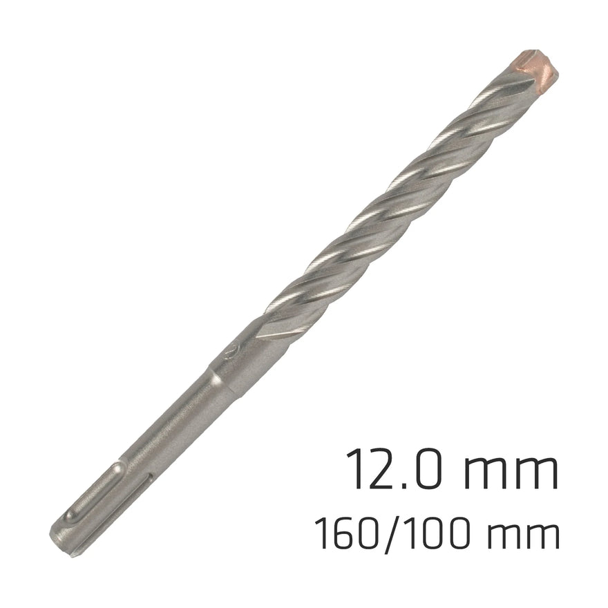 Alpen Force X 12.0 X160/100 SDS-Plus Rebar Drill Bit X4 Cutting Edges - Bulk - image 01
