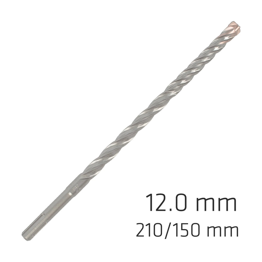 Alpen Force X 12.0 X 210/150 SDS-Plus Rebar Drill Bit X4 Cutting Edges - Bul - image 01