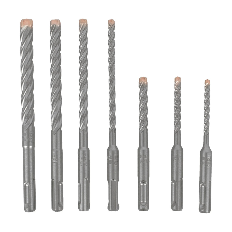 Alpen Force X SDS-Plus Set Km7 7 Pcs. 5.0/ 6.0/ 8.0 mm X 110 And 6.0/ 8.0/ 1 - image 01
