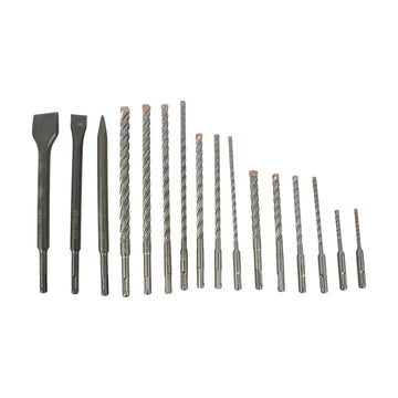 Alpen Force X SDS-Plus Kit16 16 Pcs. Drills 110mm 5-6 160mm 6-8-10-12 210M - image 01