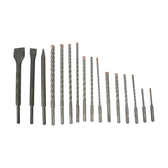 Alpen Force X SDS-Plus Kit16 16 Pcs. Drills 110mm 5-6 160mm 6-8-10-12 210M - image 01