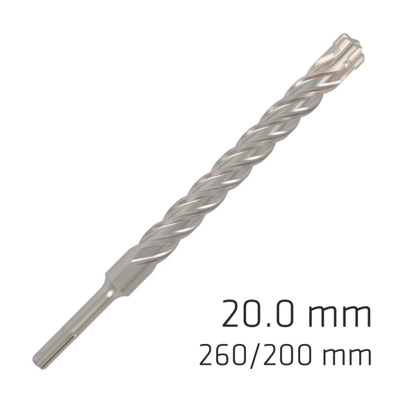 Alpen Force X 20.0 X 250/200 SDS-Plus Rebar Drill Bit X4 Cutting Edges - image 01