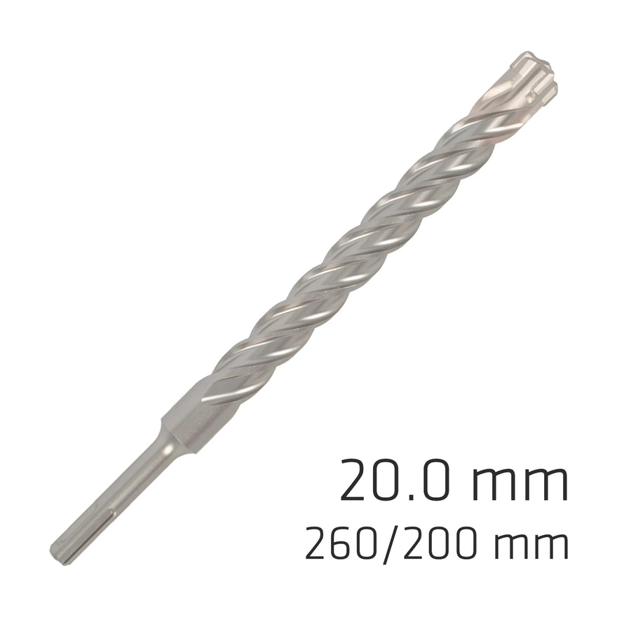 Alpen Force X 20.0 X 250/200 SDS-Plus Rebar Drill Bit X4 Cutting Edges - image 01