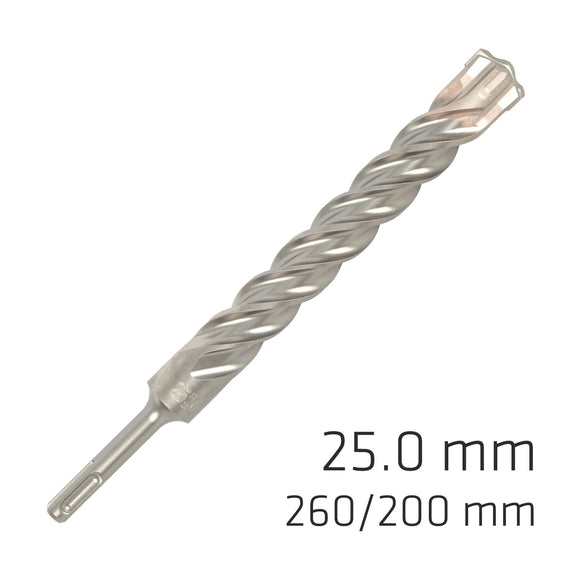 Alpen Force X 25.0 X 250/200 SDS-Plus Rebar Drill Bit X4 Cutting Edges - image 01