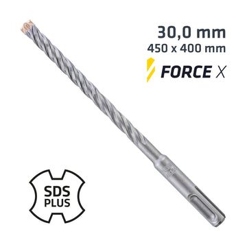 Alpen Force X 30.0 X 450/400 SDS-Plus Rebar Drill Bit X4 Cutting Edges - image 01