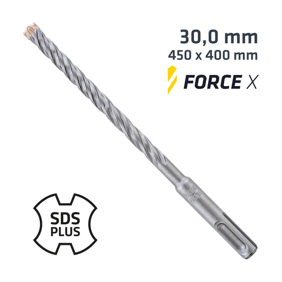 Alpen Force X 30.0 X 450/400 SDS-Plus Rebar Drill Bit X4 Cutting Edges - image 01