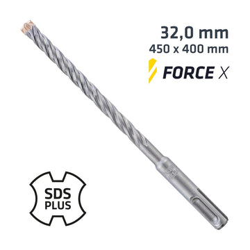 Alpen Force X 32.0 X 450/400 SDS-Plus Rebar Drill Bit X4 Cutting Edges - image 01