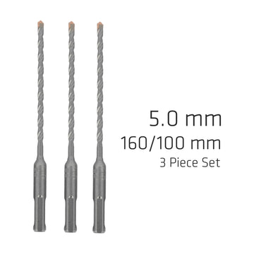 Alpen SDS Plus F4 Bit 5mm X 160 X 100 X3 Pcs Drill Hammer - image 01
