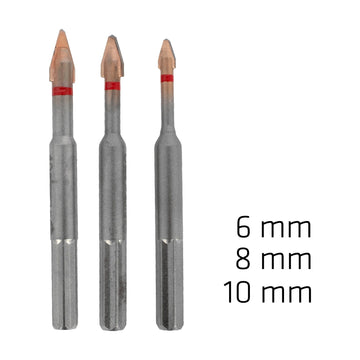 Alpen C Protector Drill Bit Set 6-8-10mm - image 01