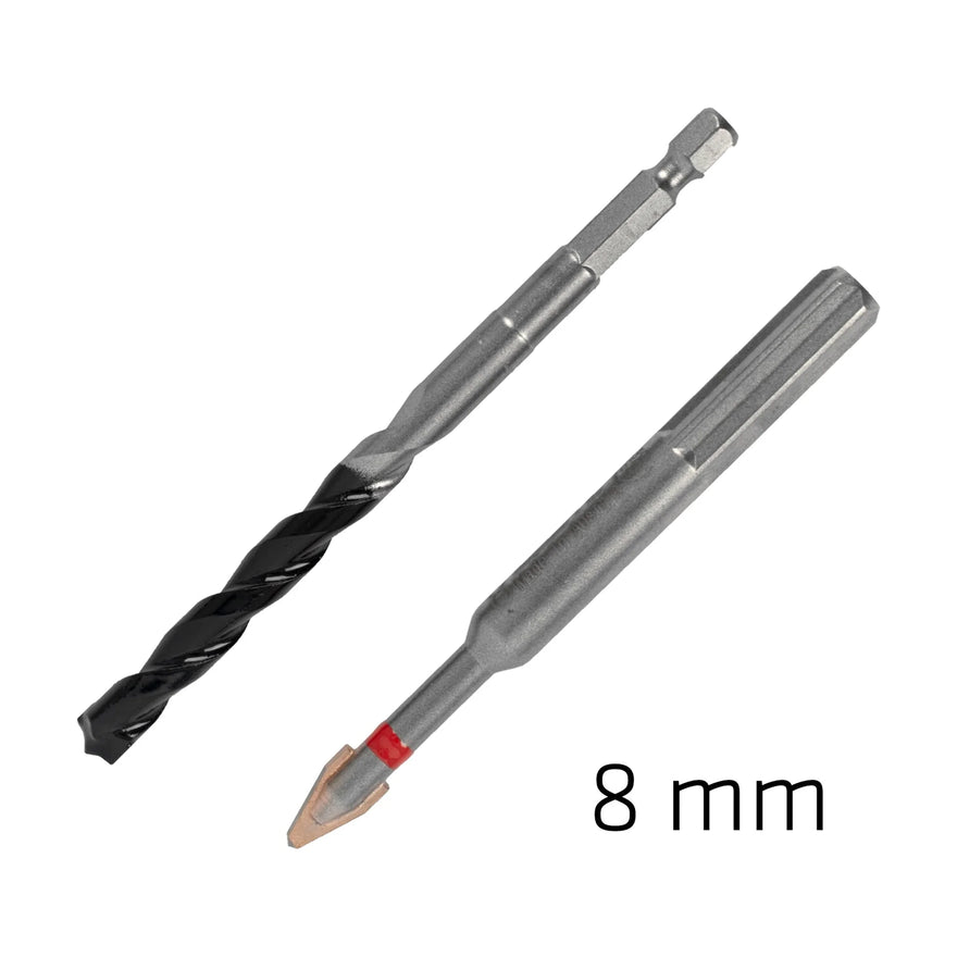 Alpen 8.0mm Porcelain & Concrete C Protector Drill Bit Set Tile - image 01