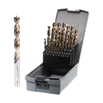 Alpen Timber Twist Wood Drill Bit Set Kp25-25 1.0-13.0X0.5mm - image 01