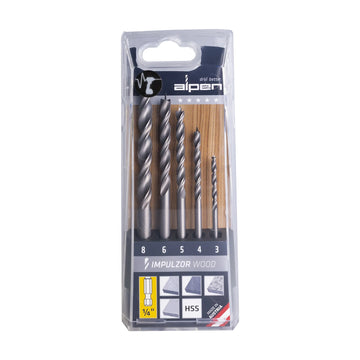 Alpen Set Impulzor Impact Wood Hex Atm5 5-Tlg 3.0-4.0- 5.0- 6.0-8.0 mm - image 01
