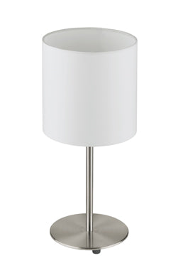 Eurolux Table Lamp Pasteri Satin Chrome in Electrical & Lighting,Lighting,Interior Lighting