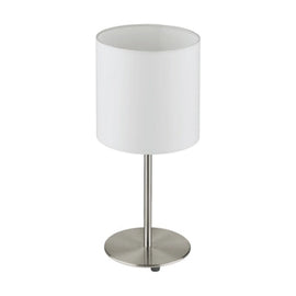 Eurolux Table Lamp Pasteri Satin Chrome - image 01