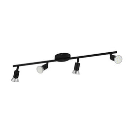 Eurolux Buzz 4LT Spot Light Black GU10 LED 4x2.8w - image 01