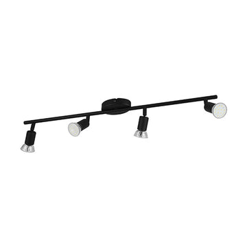 Eurolux Buzz 4LT Spot Light Black GU10 LED 4x2.8w - image 01