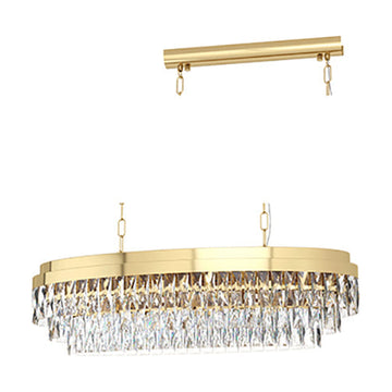 Eurolux Pendant Valparaiso 10LT 905mm Gold/Crystal - image 01