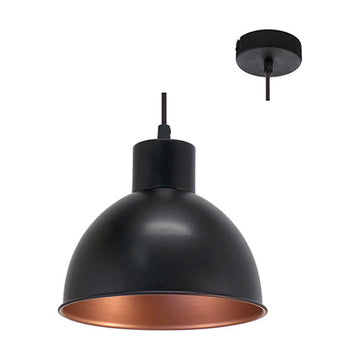Eurolux Pendant Truro1 Black/Copper - image 01