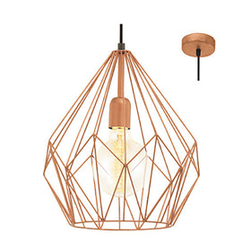 Eurolux Pendant Carlton 300mm Copper in Electrical & Lighting,Lighting,Interior Lighting