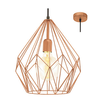 Eurolux Pendant Carlton 300mm Copper - image 01