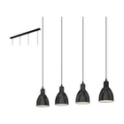 Eurolux Pendant Priddy 4LT 975mm Black - image 01