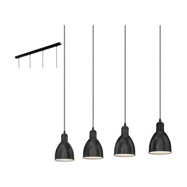 Eurolux Pendant Priddy 4LT 975mm Black - image 01